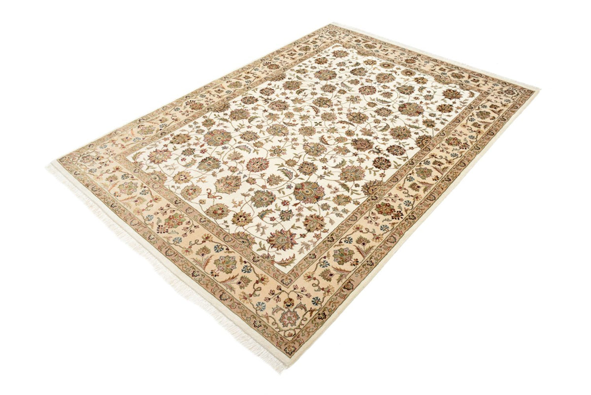 Orientteppich - Täbriz - 153 x 210 cm - creme