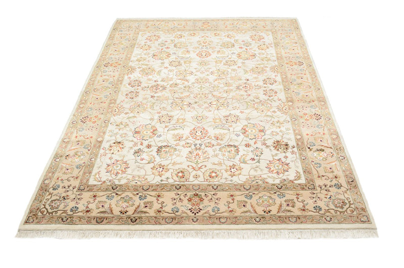 Orientteppich - Täbriz - 153 x 210 cm - creme