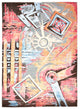 Designer Teppich 171x239cm - mehrfarbig
