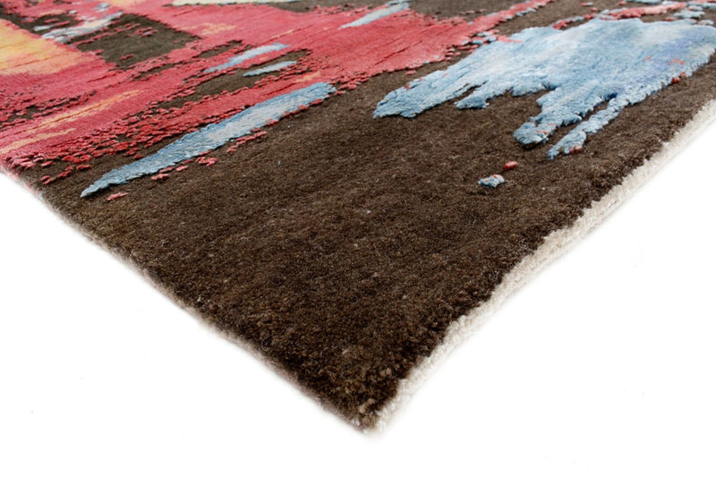 Designer Teppich 171x239cm - mehrfarbig