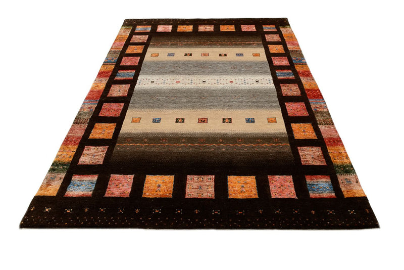 Gabbeh Teppich - Loribaft Indus - 174 x 249 cm - mehrfarbig