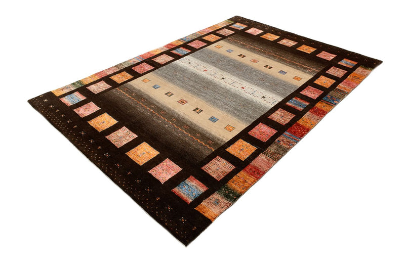 Gabbeh Teppich - Loribaft Indus - 174 x 249 cm - mehrfarbig
