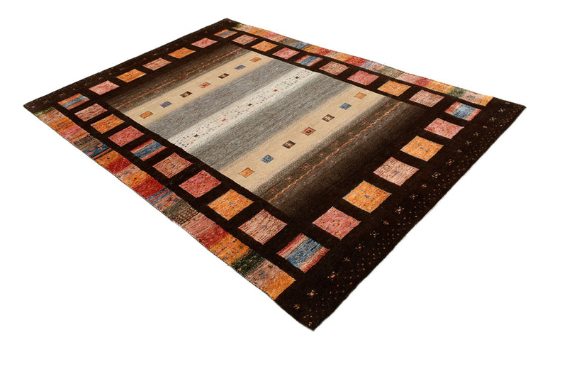 Gabbeh Teppich - Loribaft Indus - 174 x 249 cm - mehrfarbig