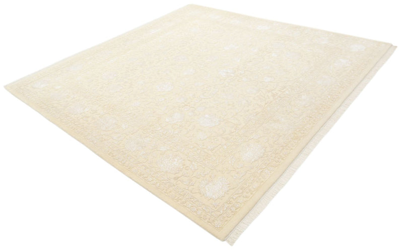 Orientteppich quadratisch  - 251 x 253 cm - hellbeige