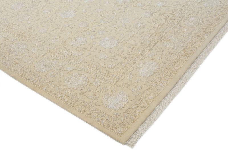 Orientteppich quadratisch  - 251 x 253 cm - hellbeige
