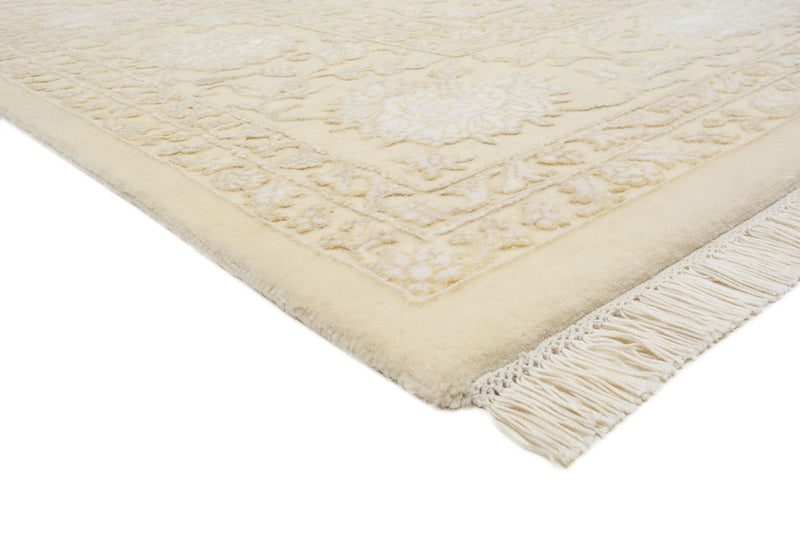 Orientteppich quadratisch  - 251 x 253 cm - hellbeige