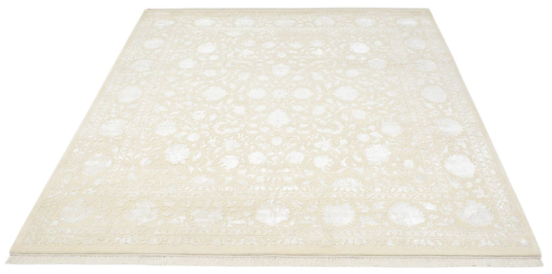 Orientteppich quadratisch  - 251 x 253 cm - hellbeige