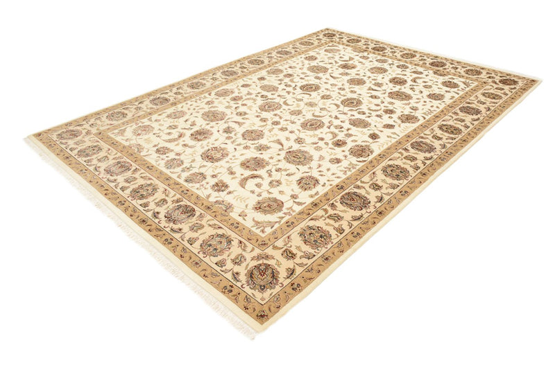 Orientteppich - Täbriz - 217 x 305 cm - hellbeige