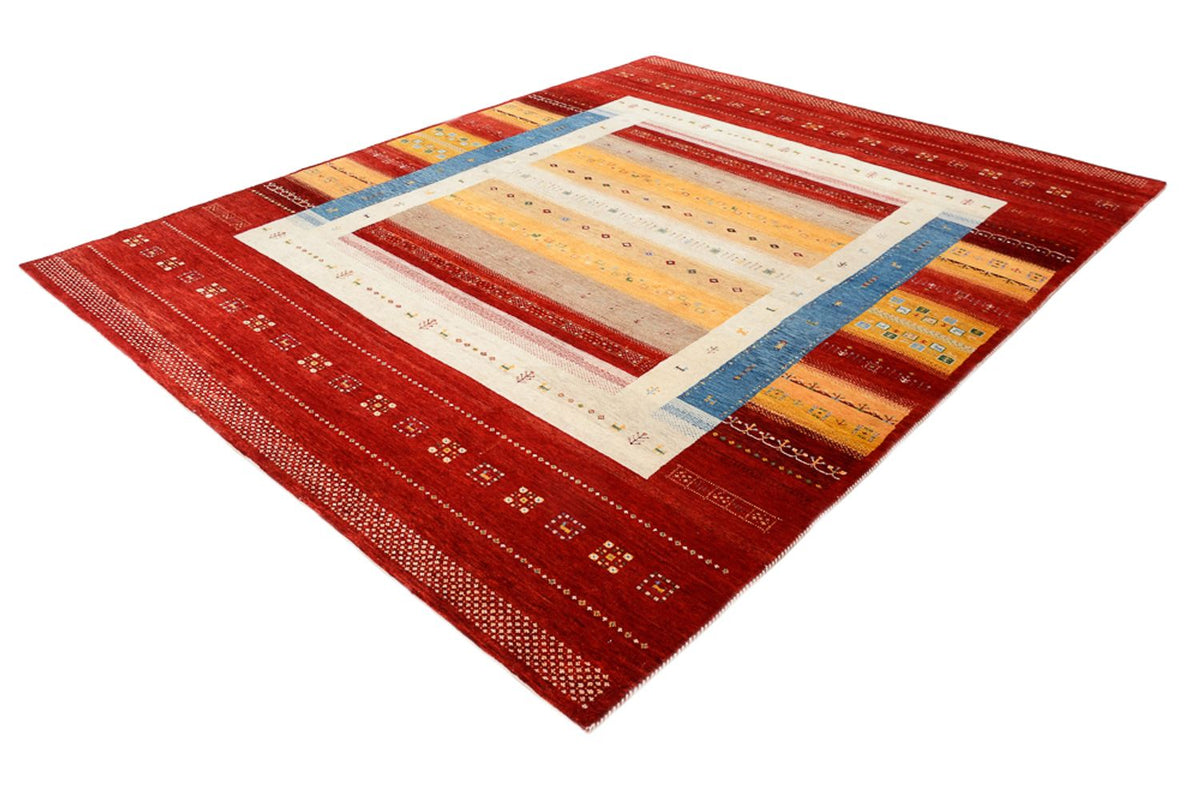Gabbeh Teppich - Loribaft Indus - 173 x 244 cm - mehrfarbig