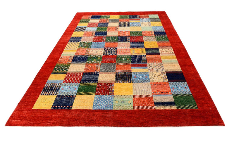Gabbeh Teppich - Loribaft Indus - 200 x 302 cm - mehrfarbig