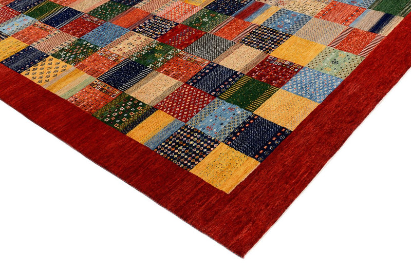 Gabbeh Teppich - Loribaft Indus - 200 x 302 cm - mehrfarbig
