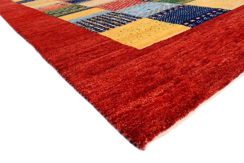 Gabbeh Teppich - Loribaft Indus - 200 x 302 cm - mehrfarbig