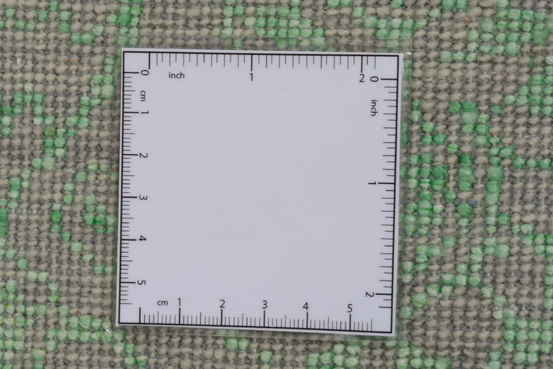 Designer Teppich 171x244cm - hellgrün