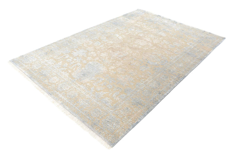 Designer Teppich - 166 x 243 cm - hellbeige