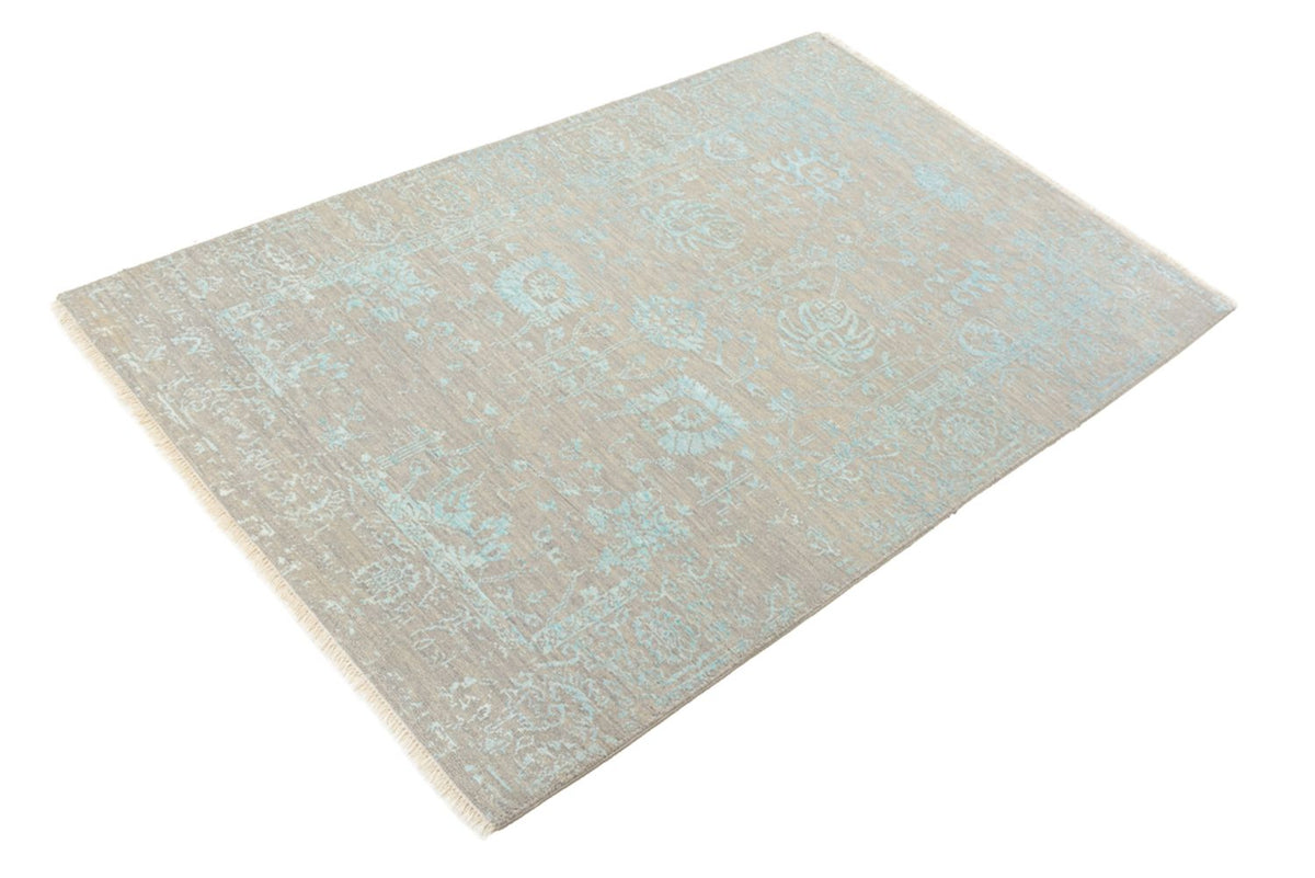 Designer Teppich - 101 x 154 cm - hellbeige