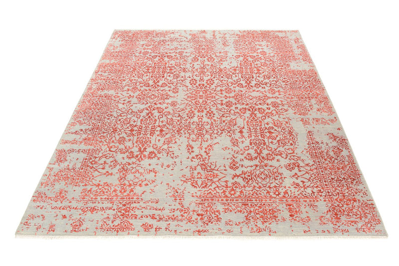 Designer Teppich - 245 x 297 cm - hellrot
