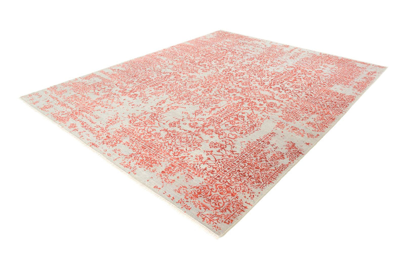 Designer Teppich - 245 x 297 cm - hellrot