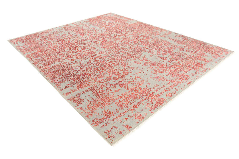 Designer Teppich - 245 x 297 cm - hellrot