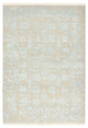Designer Teppich - 124 x 177 cm - hellgrau