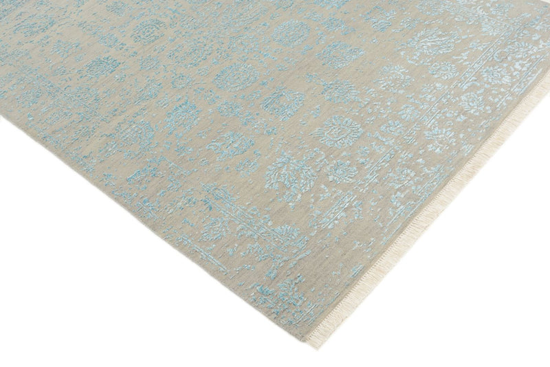 Designer Teppich - 124 x 177 cm - hellgrau
