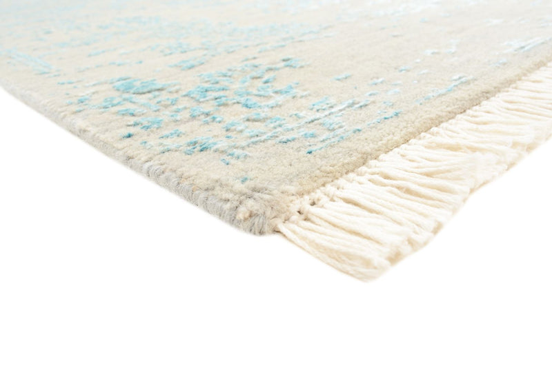Designer Teppich - 124 x 177 cm - hellgrau