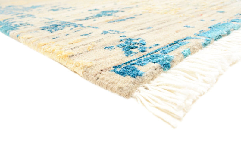 Designer Teppich - 198 x 303 cm - hellbeige