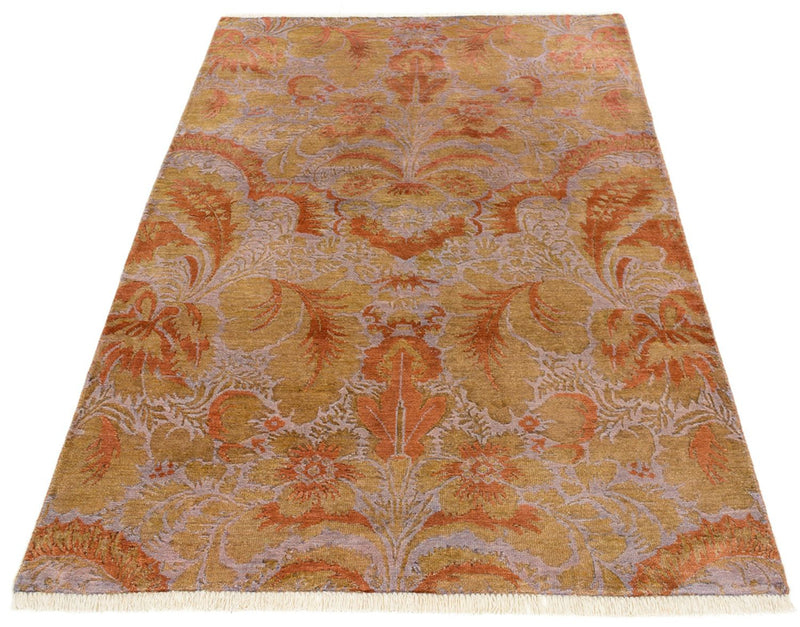 Designer Teppich - 119 x 184 cm - rost
