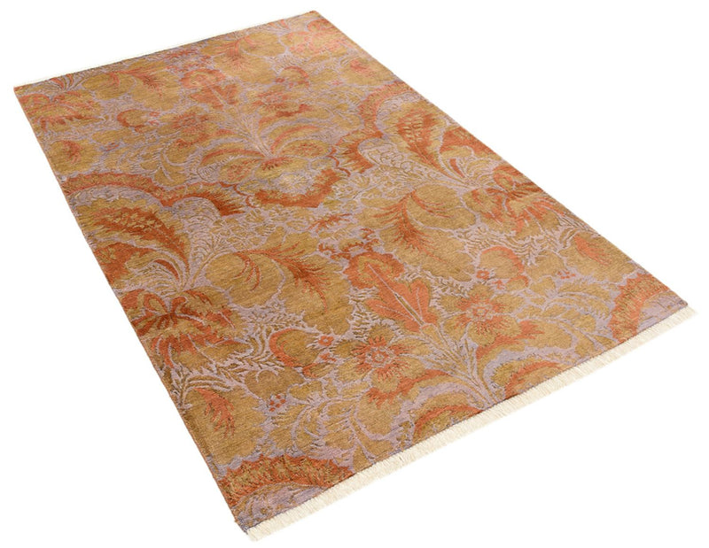 Designer Teppich - 119 x 184 cm - rost