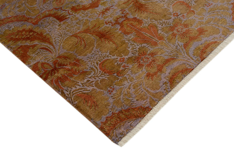 Designer Teppich - 119 x 184 cm - rost