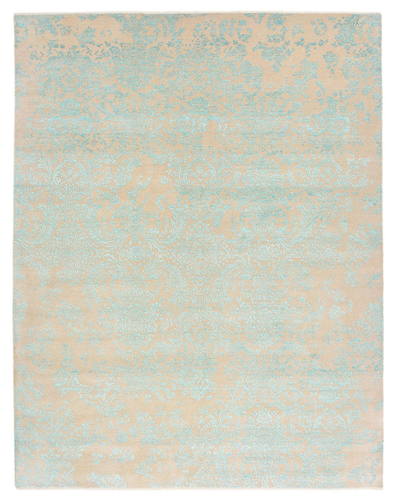 Designer Teppich - 244 x 309 cm - aqua