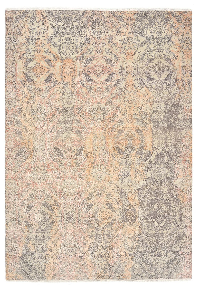 Designer Teppich - 171 x 245 cm - dunkelbeige