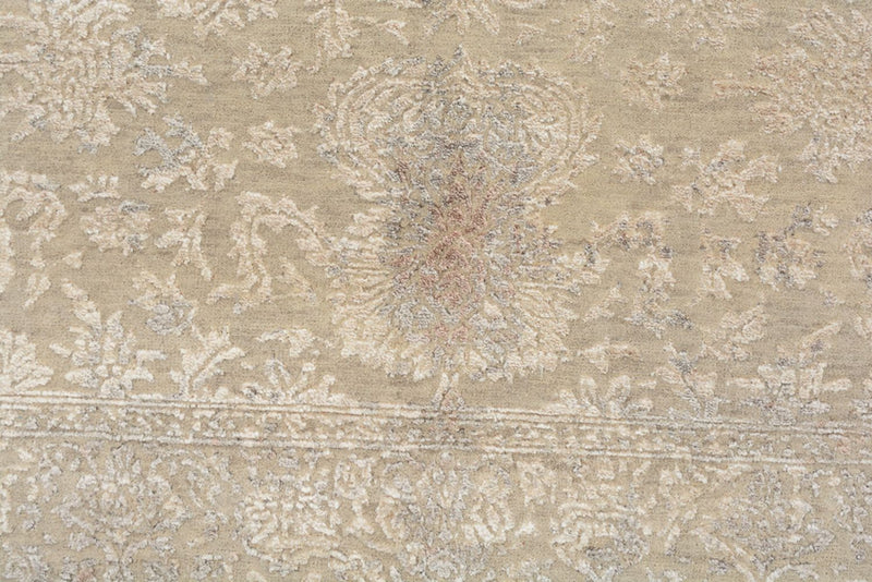 Designer Teppich - 131 x 179 cm - hellbeige