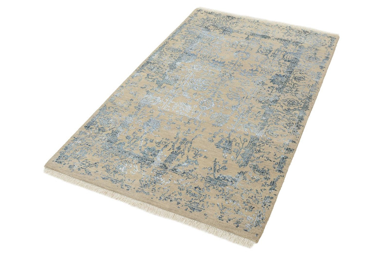 Designer Teppich - 95 x 149 cm - hellbeige