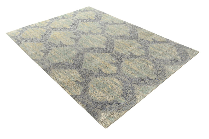 Designer Teppich - 169 x 236 cm - grau
