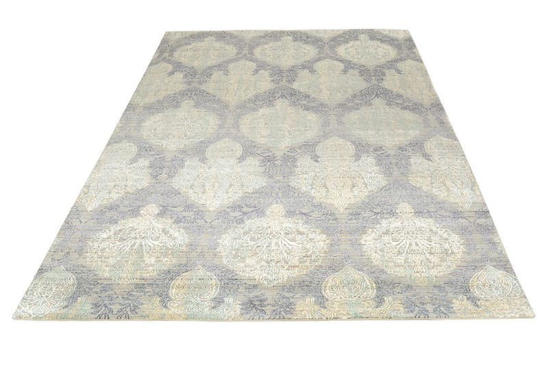 Designer Teppich - 169 x 236 cm - grau