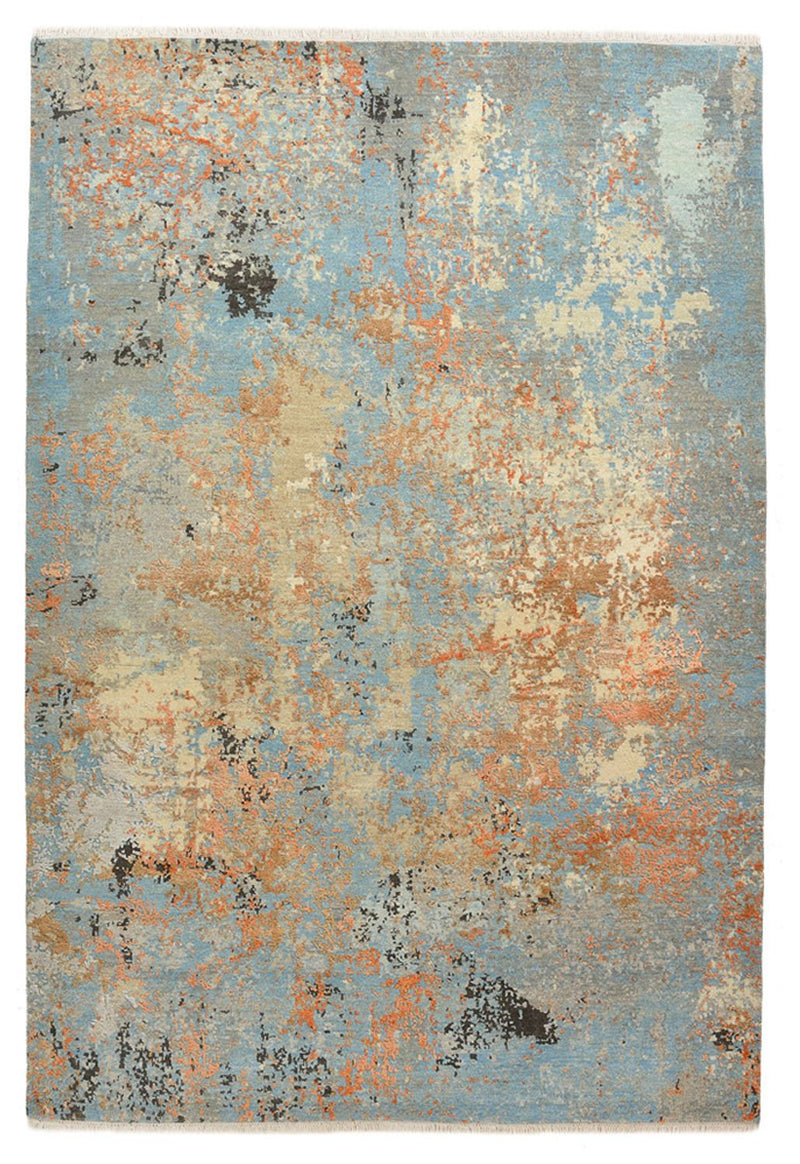 Designer Teppich - 166 x 243 cm - mehrfarbig