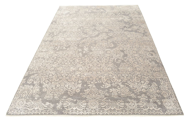 Designer Teppich - 172 x 241 cm - hellgrau