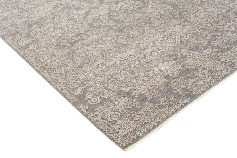 Designer Teppich - 172 x 241 cm - hellgrau