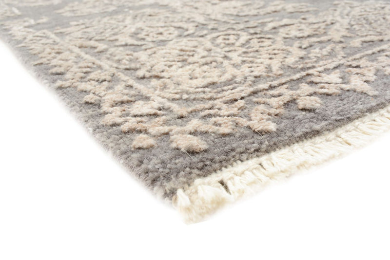 Designer Teppich - 172 x 241 cm - hellgrau