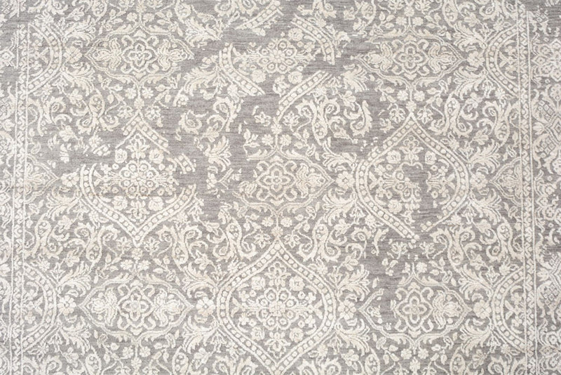 Designer Teppich - 172 x 241 cm - hellgrau