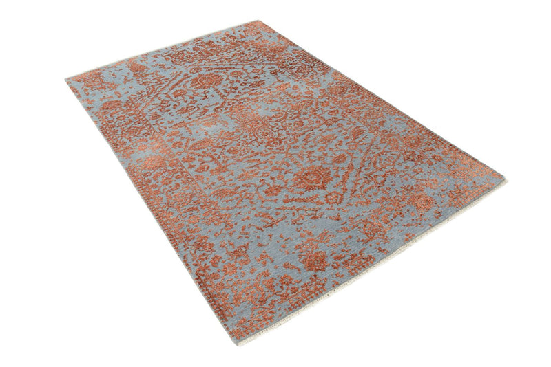 Designer Teppich - 124 x 190 cm - orange