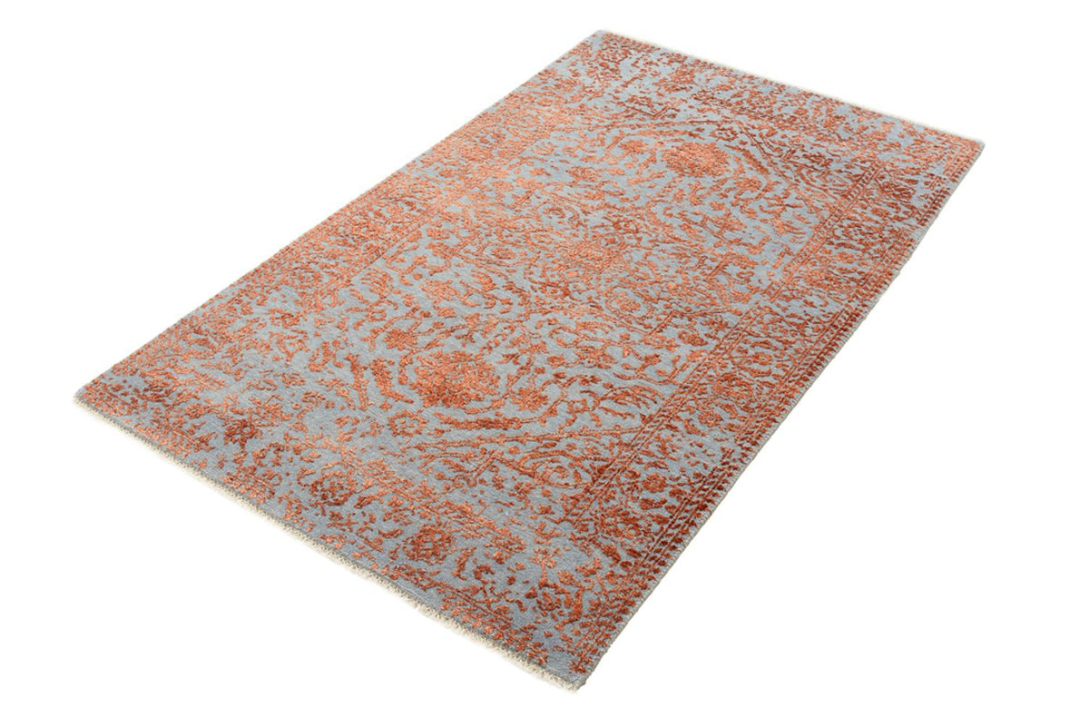 Designer Teppich - 94 x 151 cm - orange