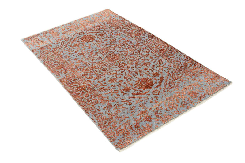 Designer Teppich - 94 x 151 cm - orange