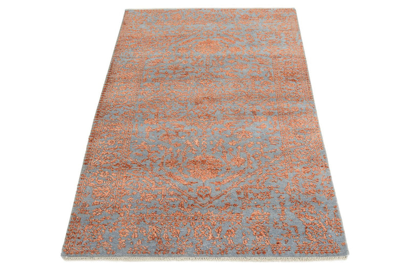 Designer Teppich - 94 x 151 cm - orange