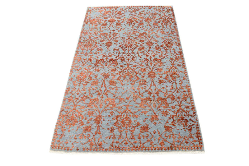 Designer Teppich - 91 x 160 cm - orange
