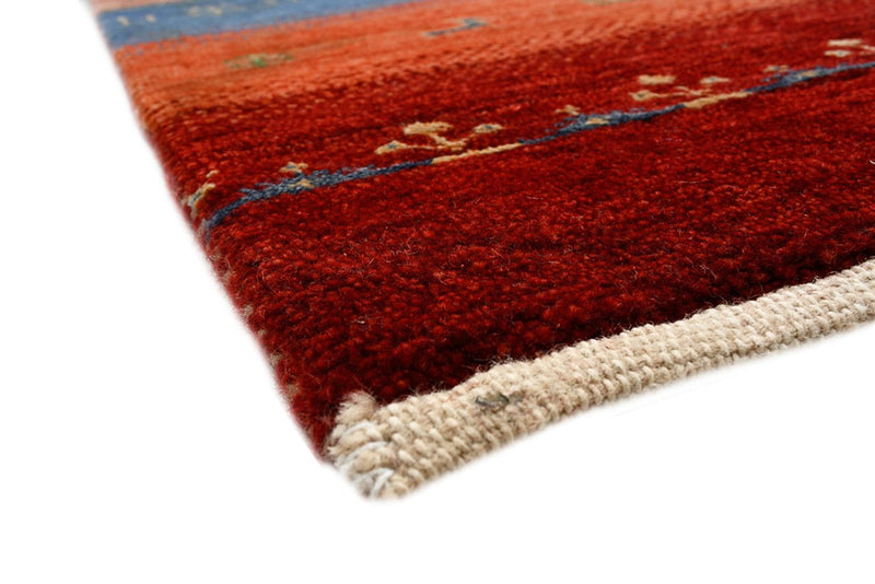 Gabbeh Teppich - Loribaft Indus - 243 x 305 cm - rot