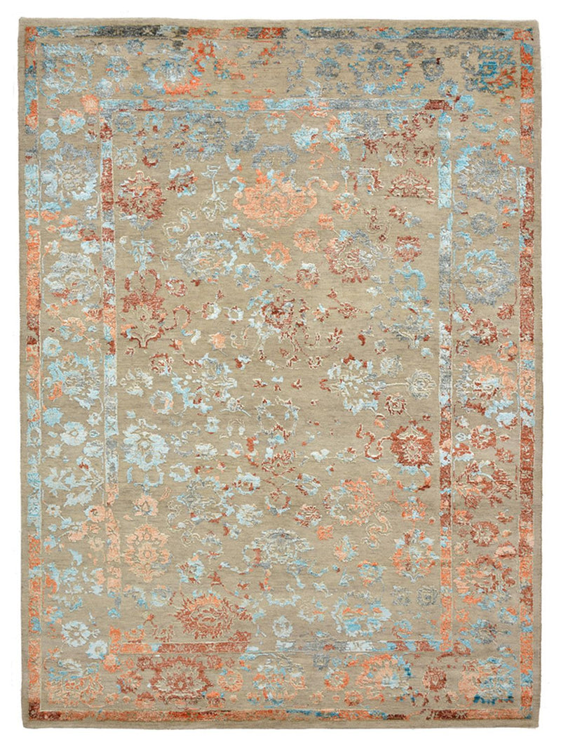 Designer Teppich - 173 x 237 cm - mehrfarbig
