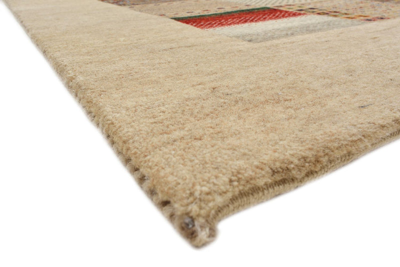 Gabbeh Teppich - Loribaft Indus - 248 x 348 cm - dunkelbeige