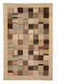 Gabbeh Teppich - Loribaft Indus - 200 x 308 cm - dunkelbeige
