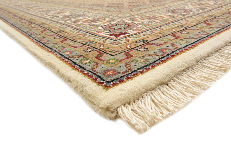 Indo Täbriz Teppich 250x352cm - Orientteppich - dunkelbeige